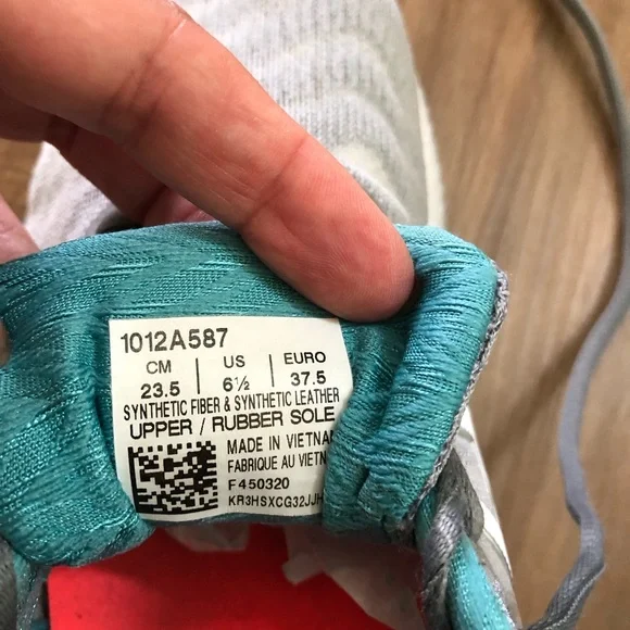 ASICS Women's Gel-Nimbus 22 Running Shoes 1012A587 Sheetrock 6.5M - Picture 9 of 10